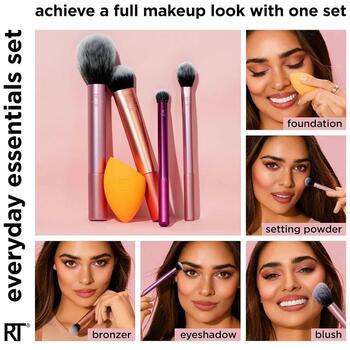 Everyday Essentials - Sada kosmetických štětců na tvář a oči